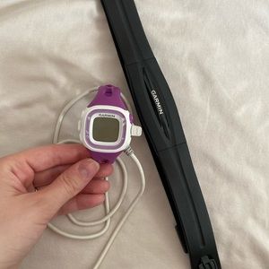 Garmin Forerunner 15 with heart rate band